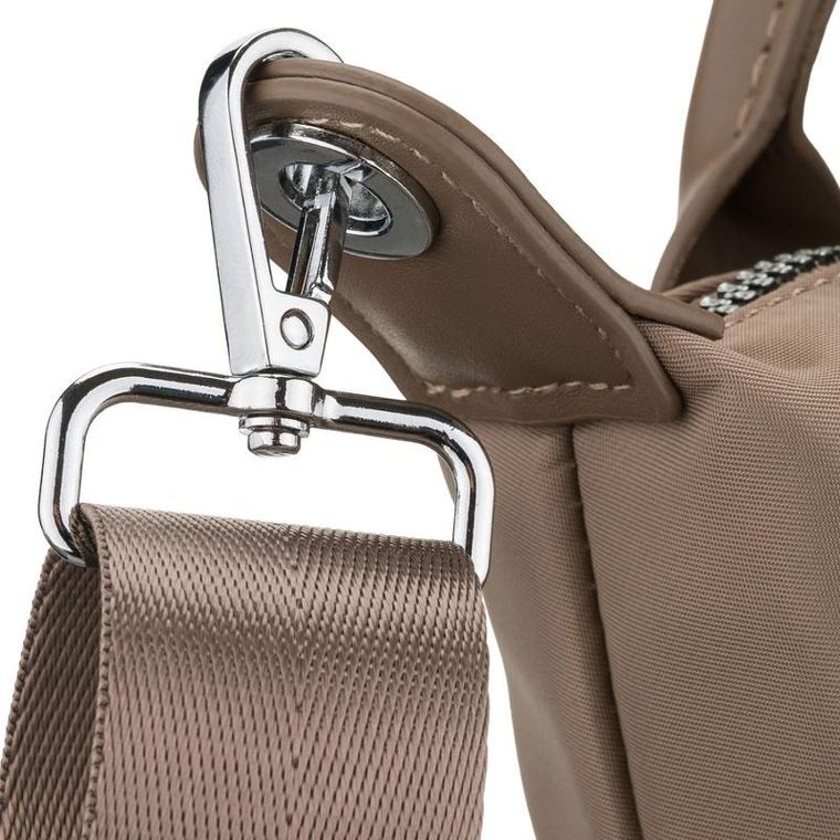 Torebka listonoszka, beżowa, Peterson