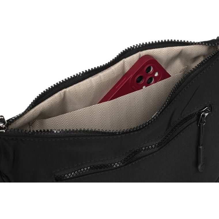 Torebka listonoszka, czarna, Peterson