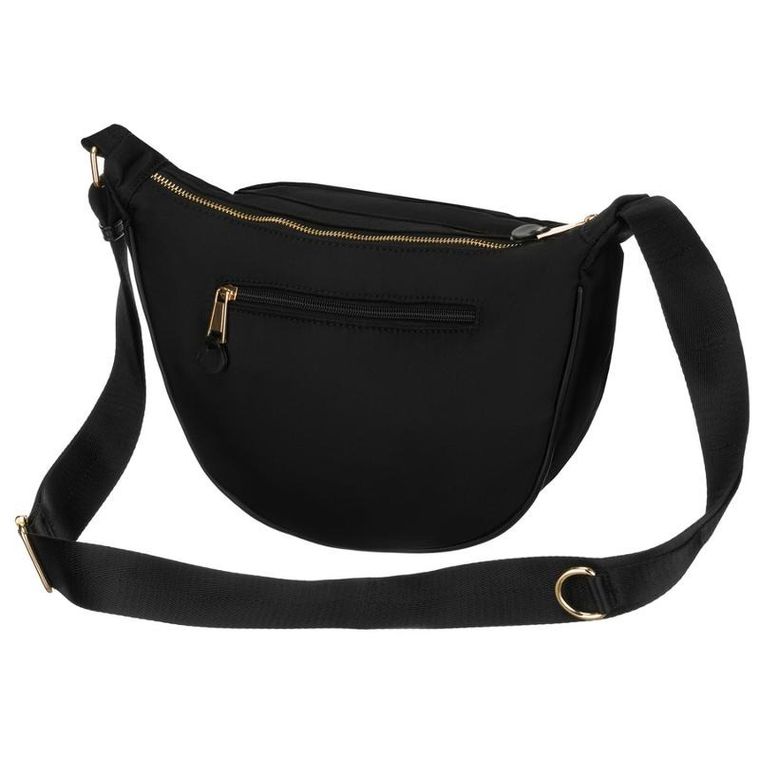 Torebka listonoszka, czarna, Peterson