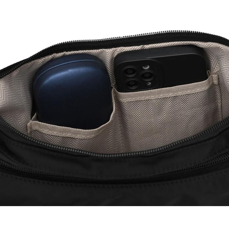 Torebka listonoszka, czarna, Peterson