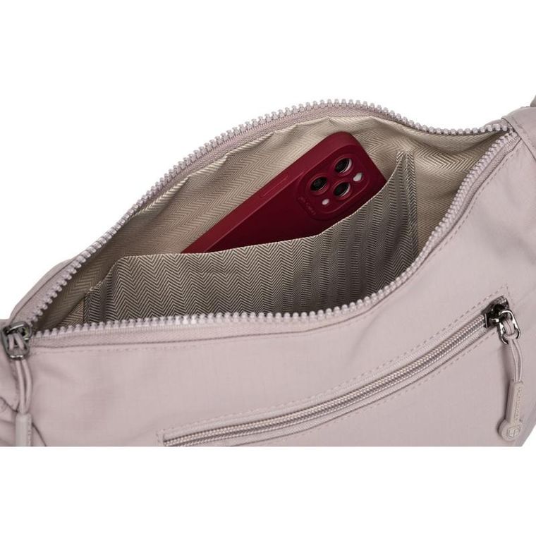 Torebka listonoszka, fioletowa, Peterson