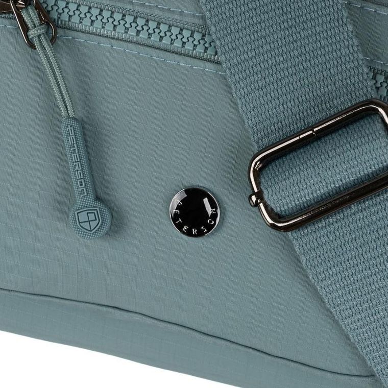 Torebka listonoszka, niebieska, Peterson