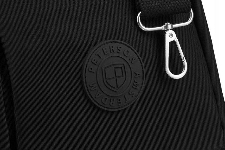 Torebka shopper, czarna, Peterson