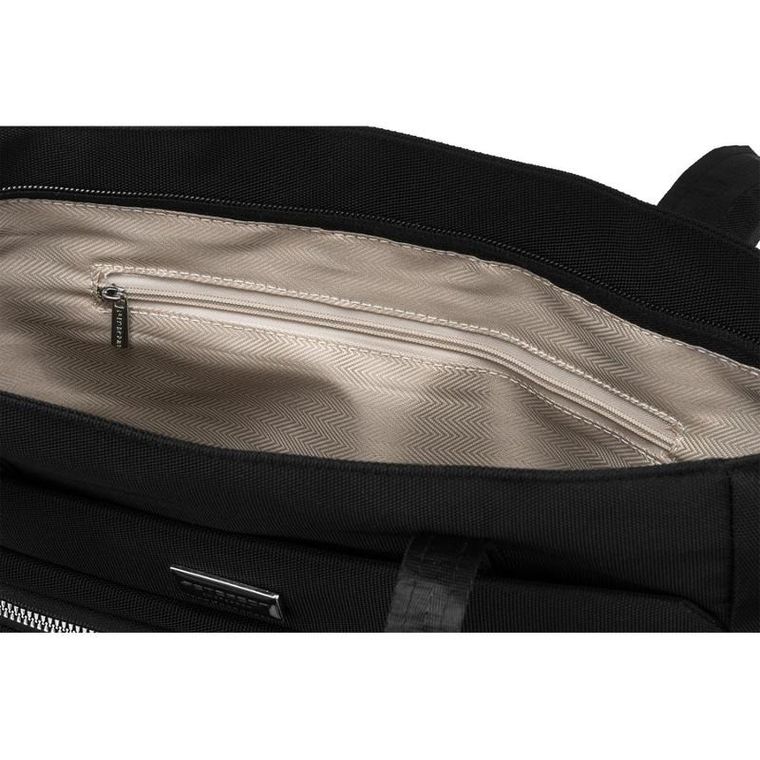 Torebka shopper, czarna, Peterson