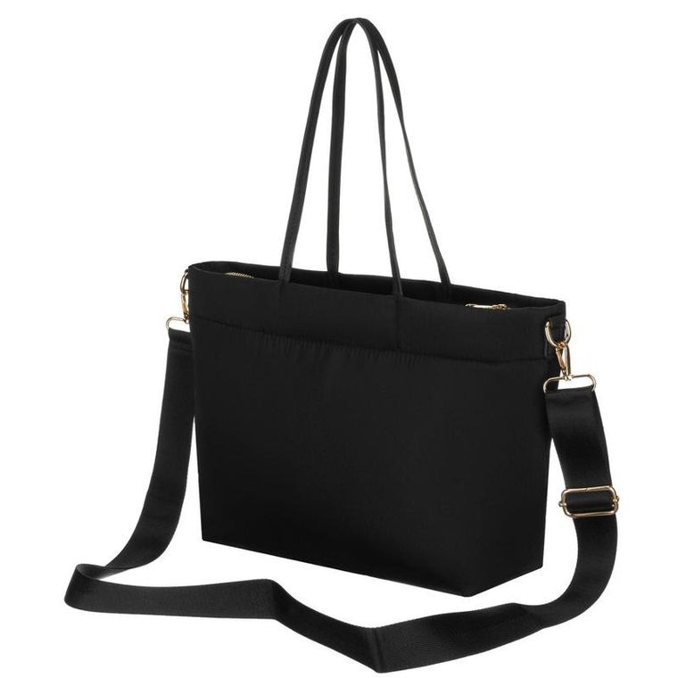 Torebka shopper, czarna, Peterson