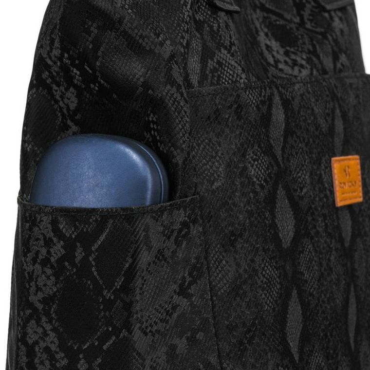 Torebka shopper, czarna, Rovicky