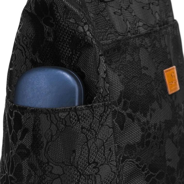 Torebka shopper, czarna, Rovicky