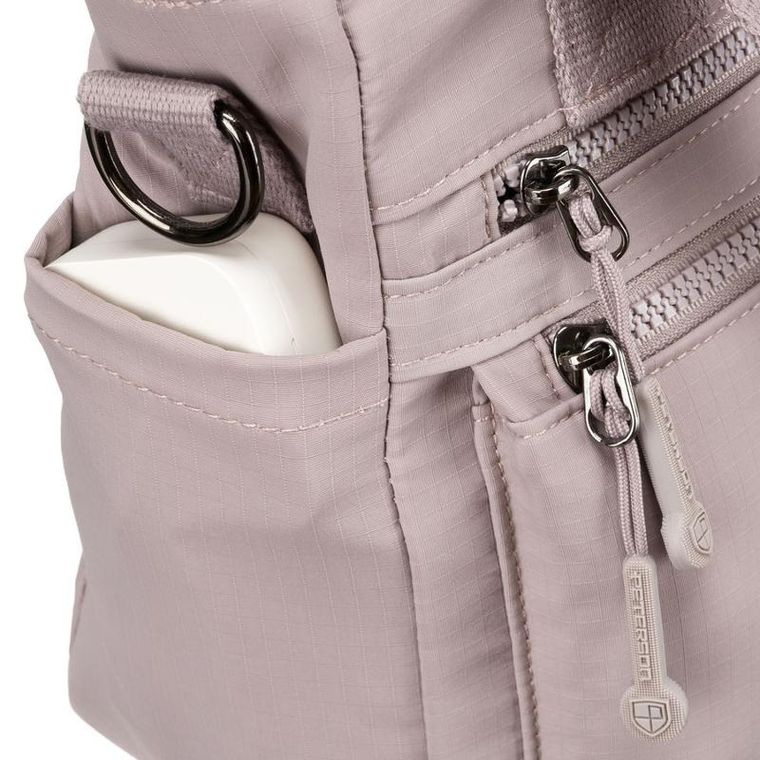 Torebka shopper, fioletowa, Peterson