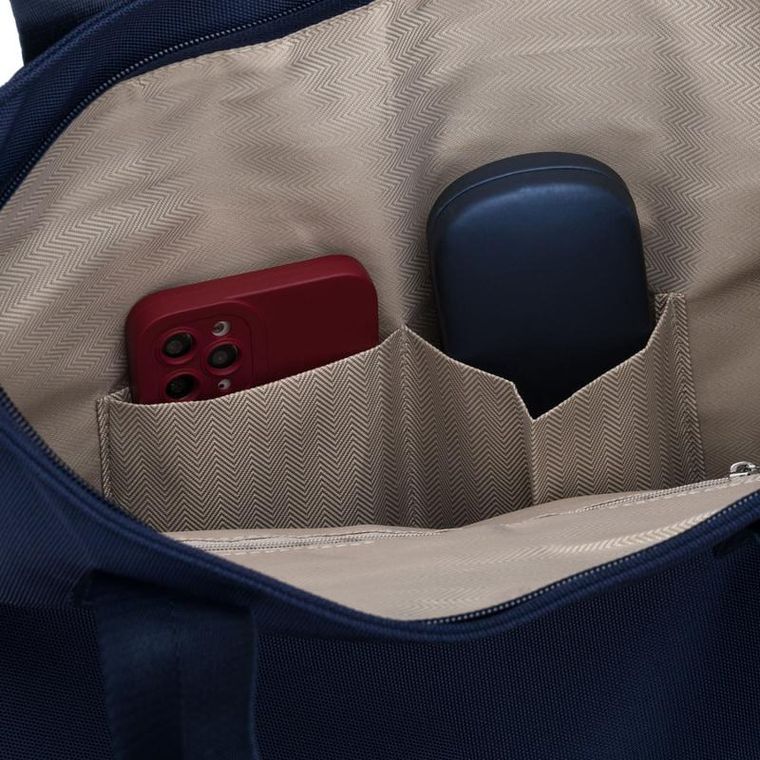 Torebka shopper, granatowa, Peterson