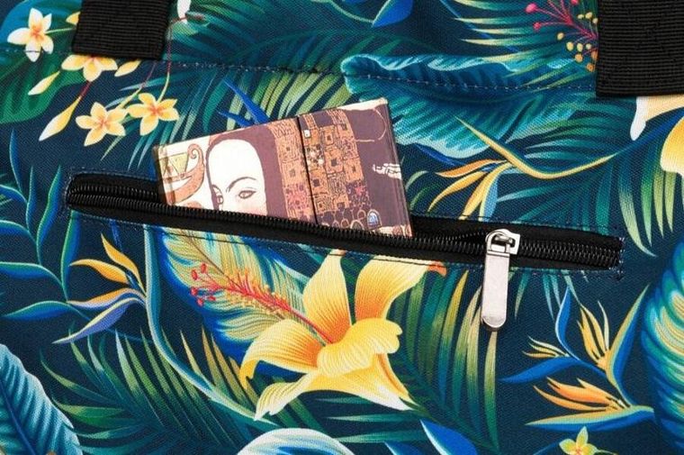 Torebka shopper, mix, materiałowa, Rovicky