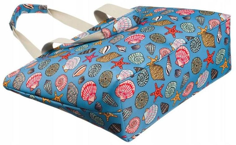 Torebka shopper, niebieska