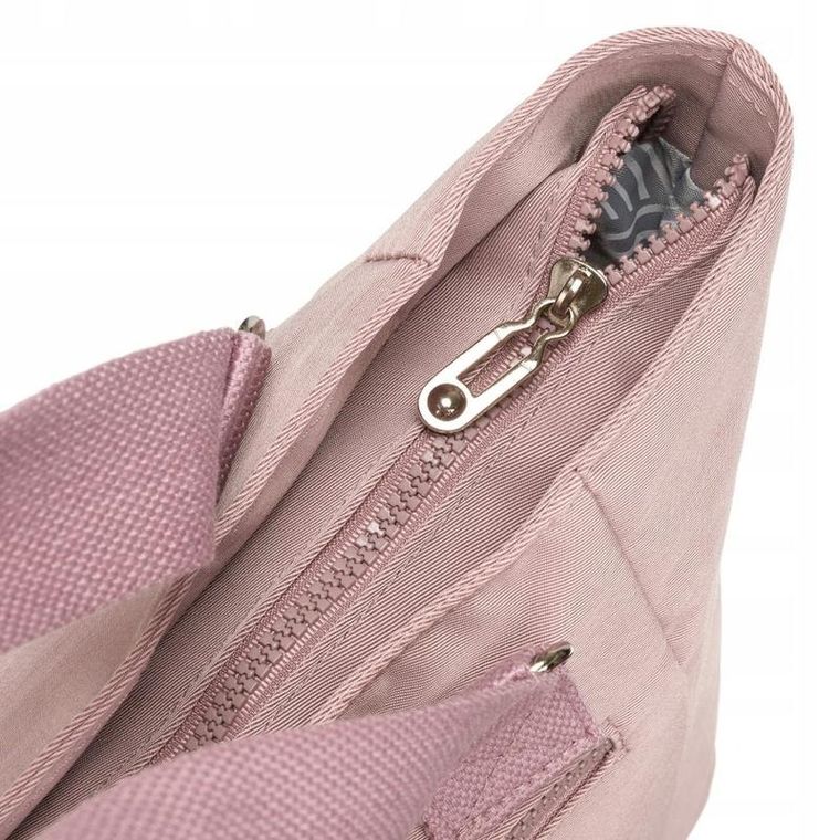 Torebka shopper, różowa, Peterson