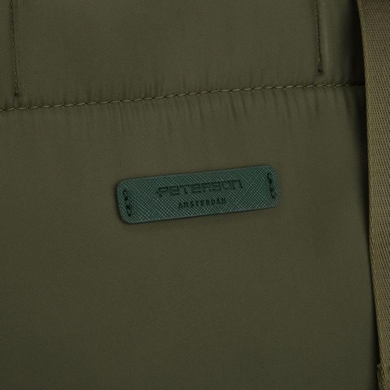 Torebka shopper, zielona, Peterson