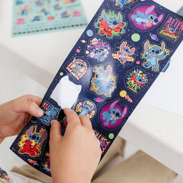 Totum, Lilo i Stitch, duży zestaw naklejek, 300 elementów