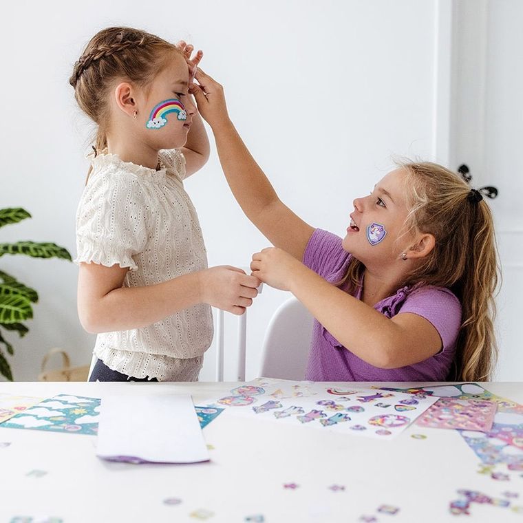 Totum, Unicorn, duży zestaw naklejek, 300 elementów