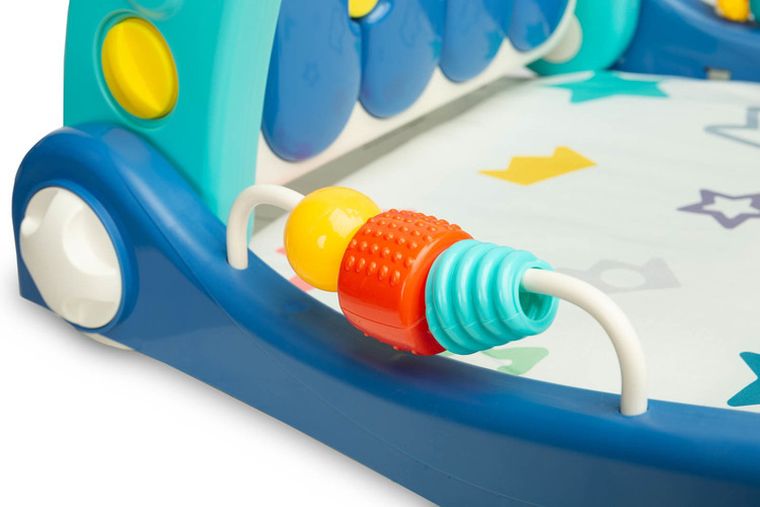 Toyz, chodzik z matą muzyczną 2w1, niebieski