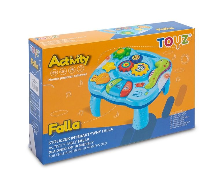 Toyz, Falla, stoliczek interaktywny, Blue