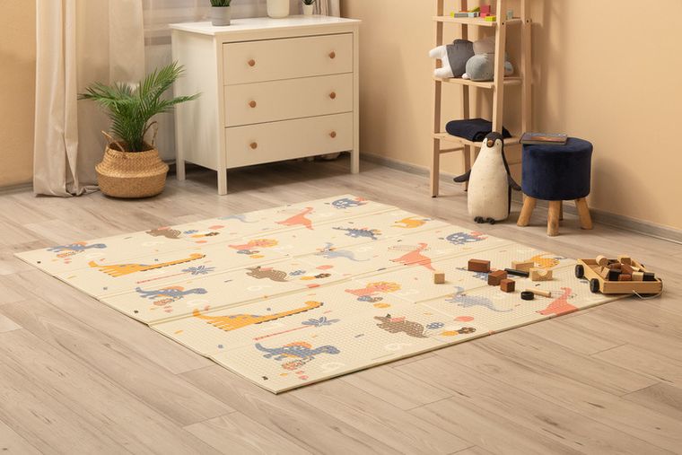 Toyz, mata wielofunkcyjna, dinozaury