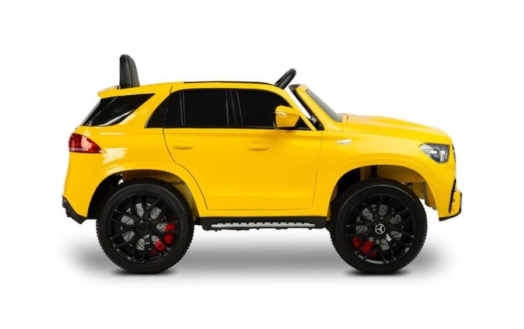 Toyz, Mercedes-Benz, W166, pojazd na akumulator, żółty