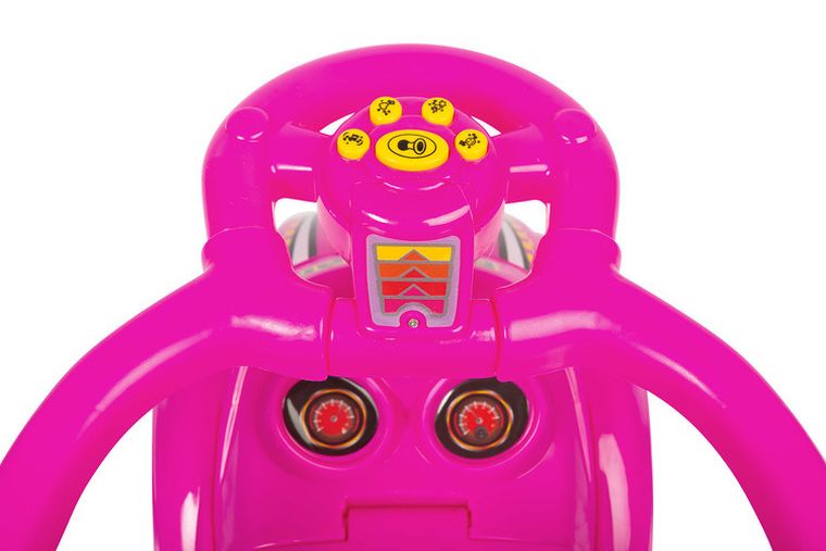 Toyz, Race car, jeździk, pink