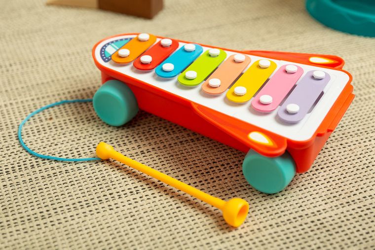 Toyz, Tęczowe cymbałki, zabawka edukacyjna