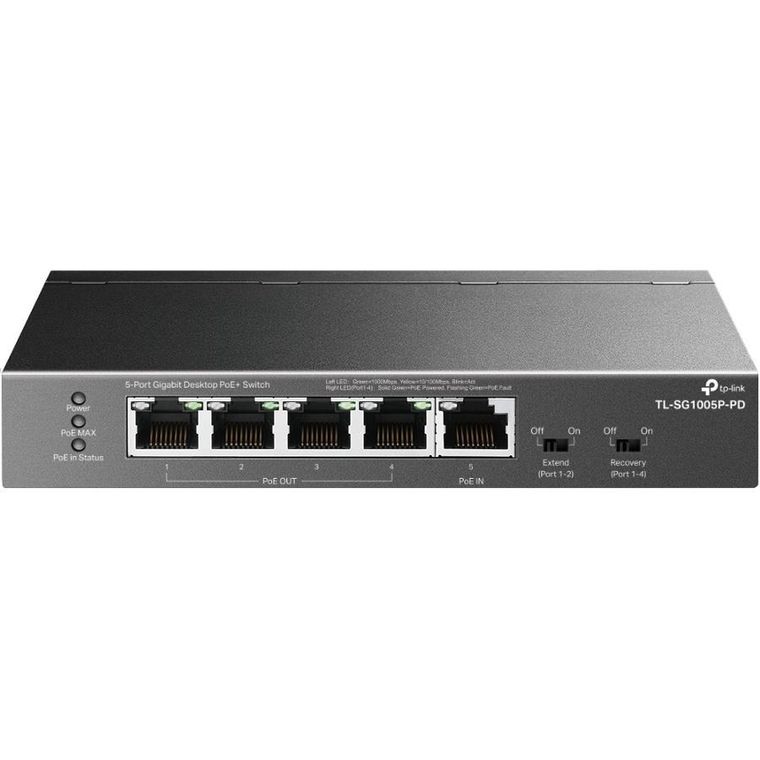 TP-Link, switch, TL-SG1005P-PD
