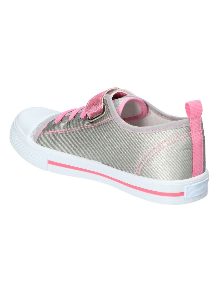 Trampki dziewczęce, szare, American Club