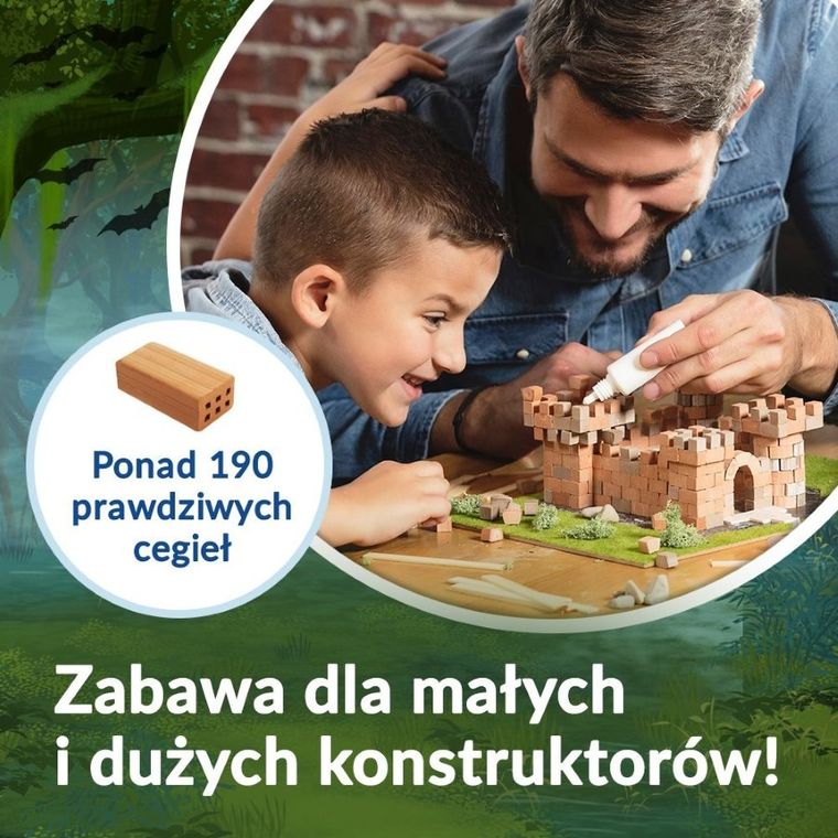 Trefl, Buduj z cegły, Halloween, Chatka na moczarach, zestaw kreatywny