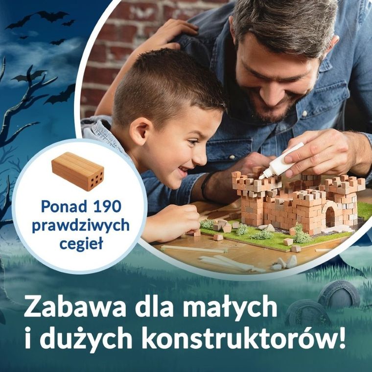 Trefl, Buduj z cegły, Halloween, Upiorna Krypta, zestaw kreatywny