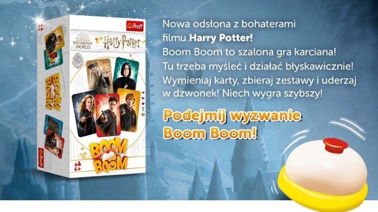 Trefl, Harry Potter, Boom Boom, gra karciana