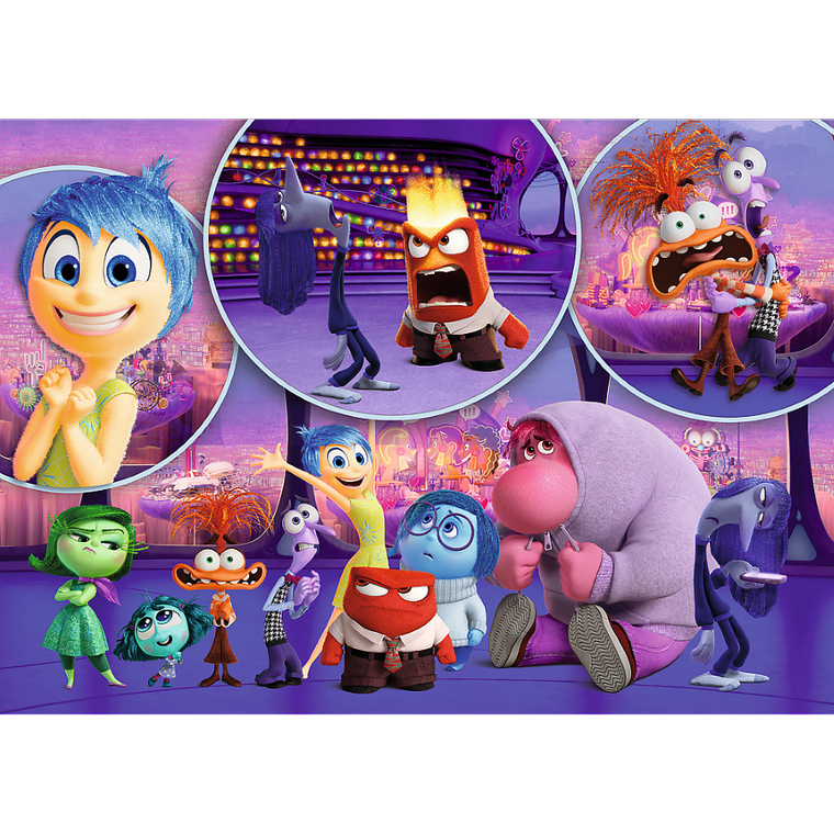Trefl, Inside Out, Dziecięce emocje, puzzle, 200 elementów