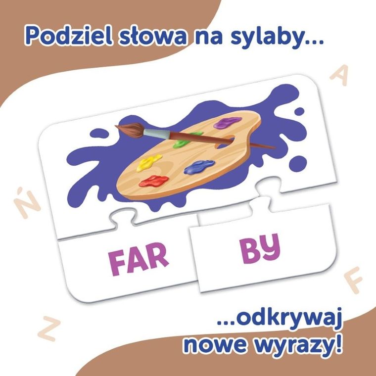 Trefl, Mały Odkrywca, Rodzina Treflików, Sylaby, gra edukacyjna