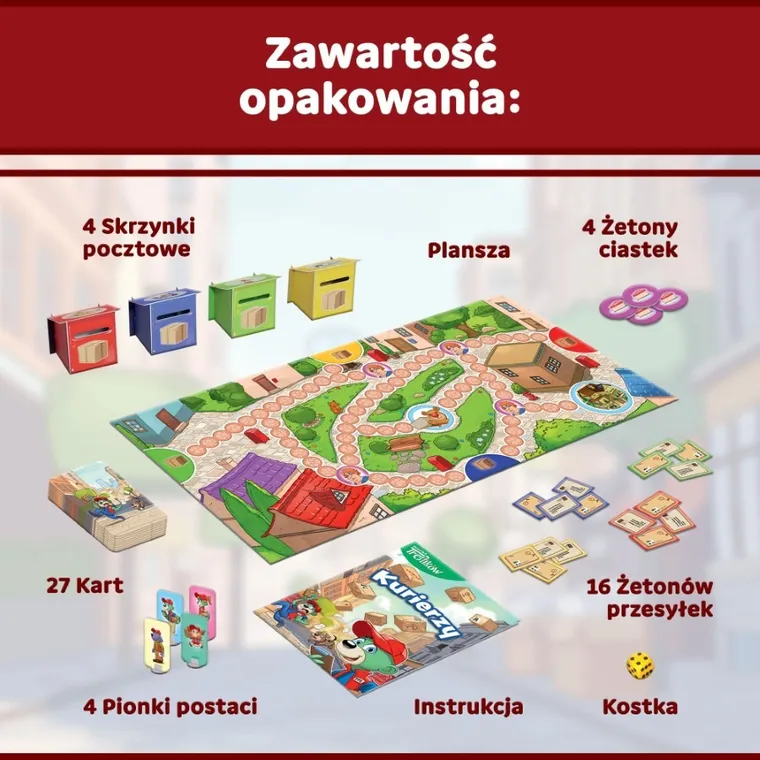 Trefl, Rodzina Treflików, Kurierzy, gra familijna
