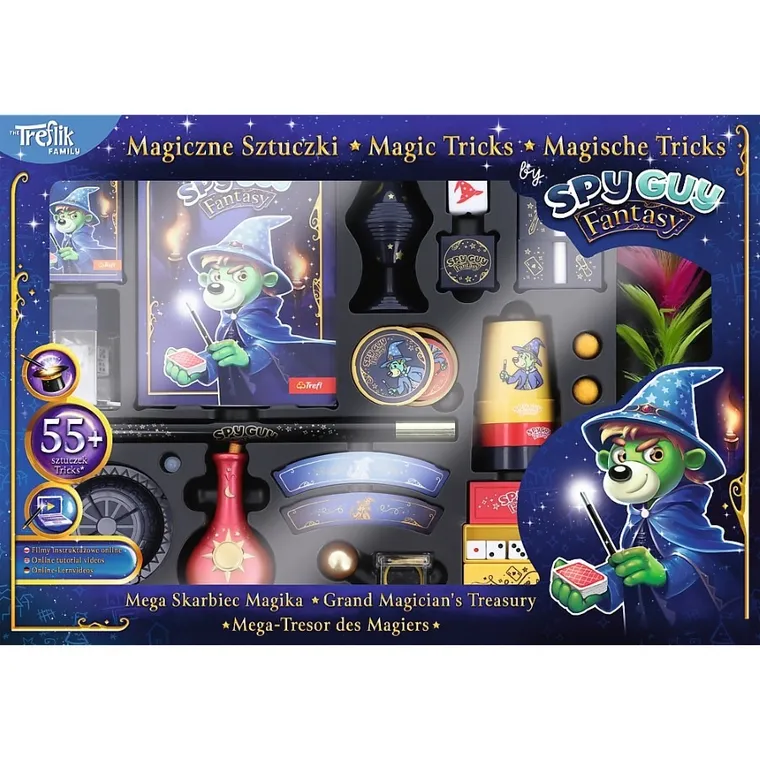 Trefl, Rodzina Treflików, Magiczne Sztuczki, Mega Skarbiec Magika