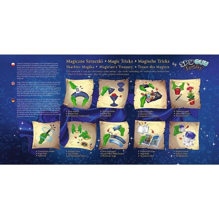 Trefl, Rodzina Treflików, Magiczne Sztuczki, Skarbiec Magika