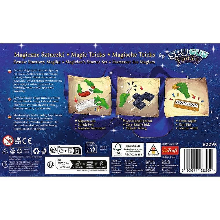 Trefl, Rodzina Treflików, Magiczne Sztuczki, Zestaw Startowy Magika