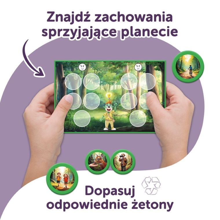 Trefl, Rodzina Treflików, Mały Odkrywca, Ekologia, gra edukacyjna