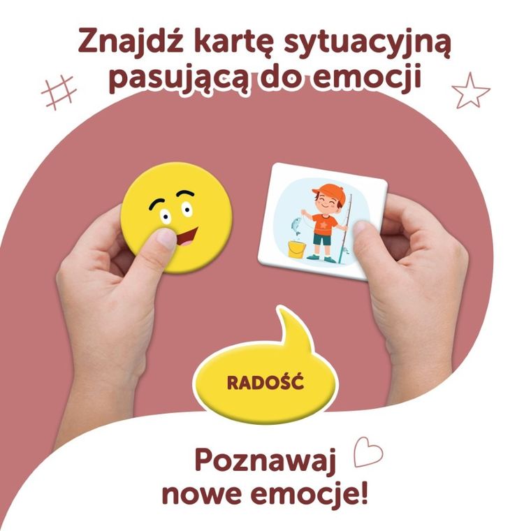Trefl, Rodzina Treflików, Mały Odkrywca, Emocje, gra edukacyjna