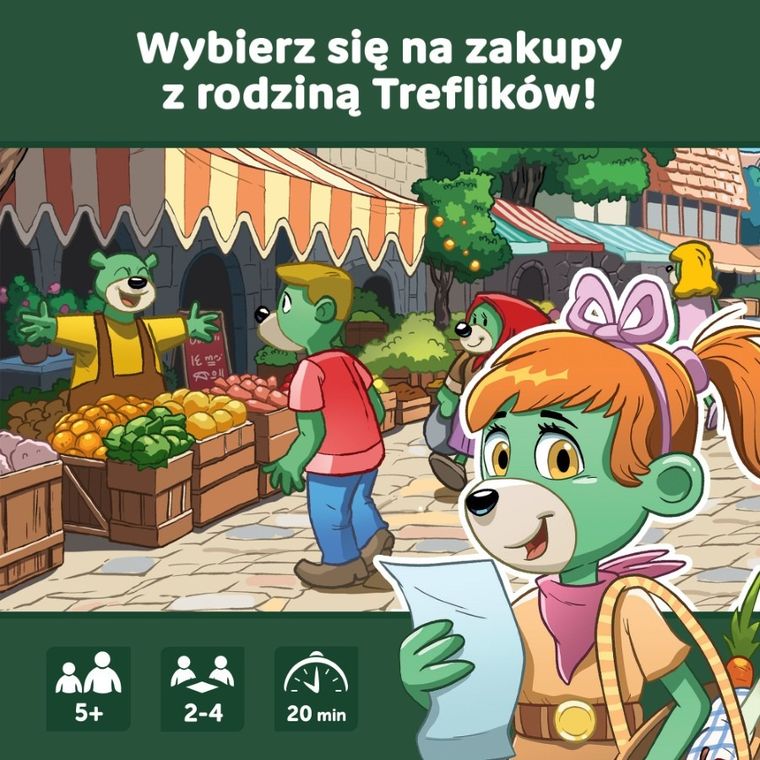 Trefl, Rodzina Treflików, Na ryneczku, gra familijna