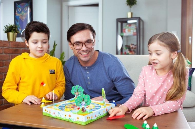 Trefl, Rodzina Treflików, Skoczki, gra rodzinna