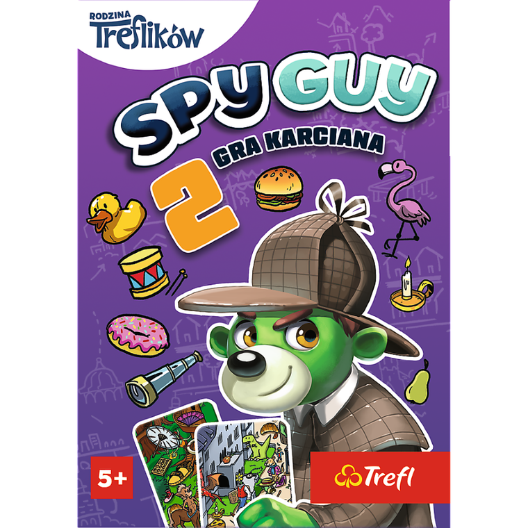 Trefl, Rodzina Treflików, Spy Guy 2, gra karciana