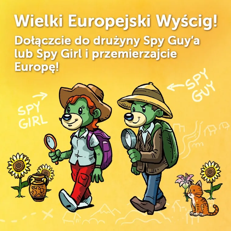 Trefl, Rodzina Treflików, Spy Guy Europa, gra familijna