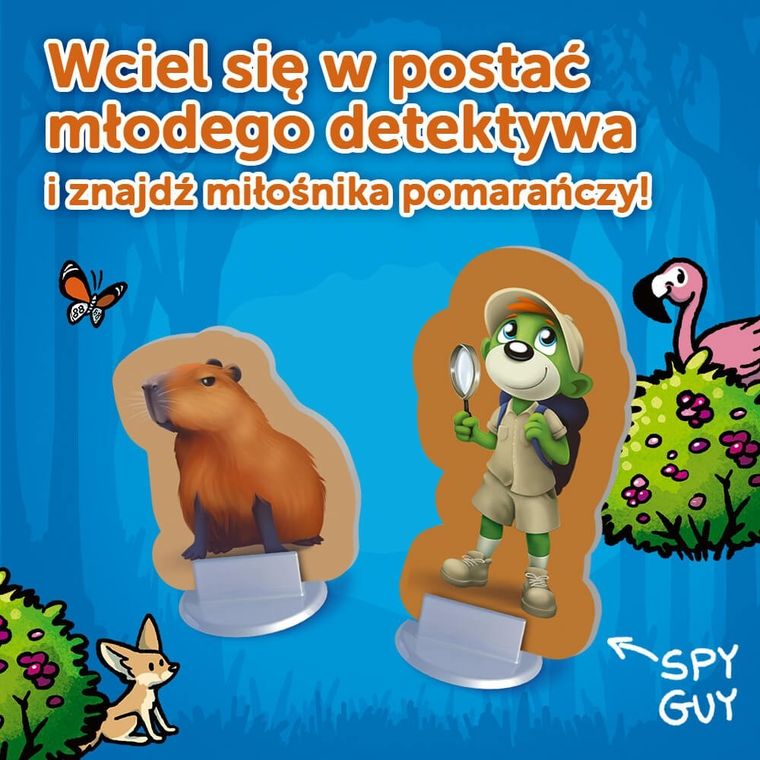 Trefl, Rodzina Treflików, Spy Guy Kids, Zwierzaki Cudaki, gra familijna
