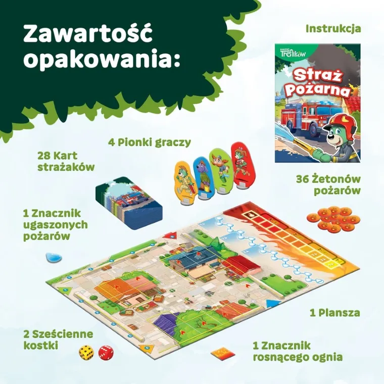 Trefl, Rodzina Treflików, Straż pożarna, gra strategiczna