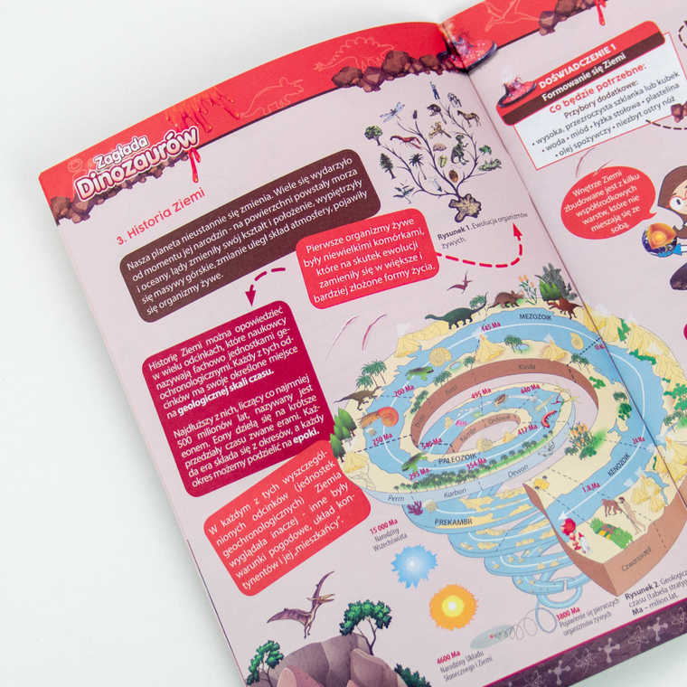 Trefl, Science4You, Zagłada dinozaurów, zestaw L