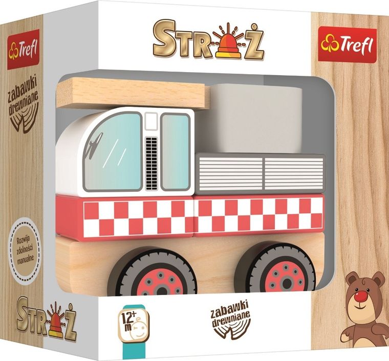 Trefl, Straż, zabawka drewniana