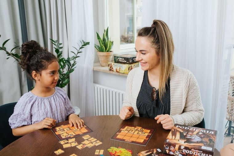 Trefl, Tajemnicze Podziemia, Edycja 2022, gra familijna