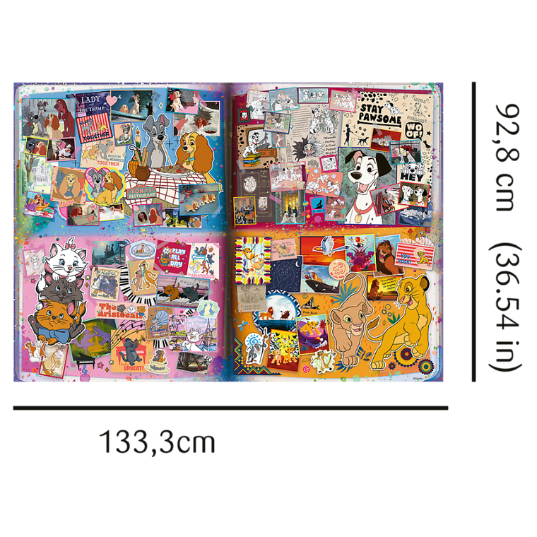 Trefl, The Great Book of Disney, puzzle, 4-1500 elementów