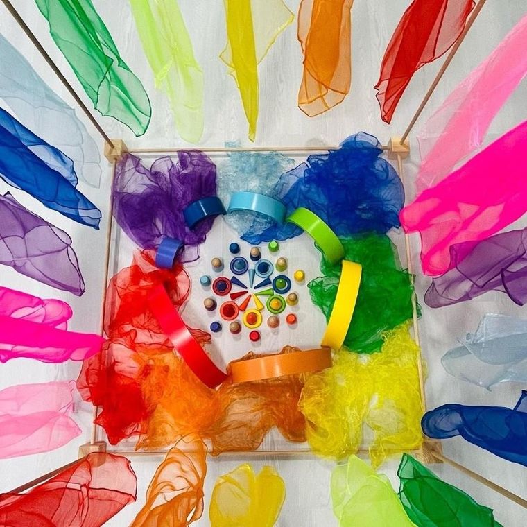 Trigonos, Cubic, drewniane klocki konstrukcyjne, 20 elementów