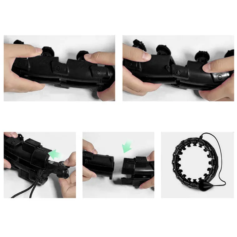 Trizand, hula hop z masażerem + obciążnik